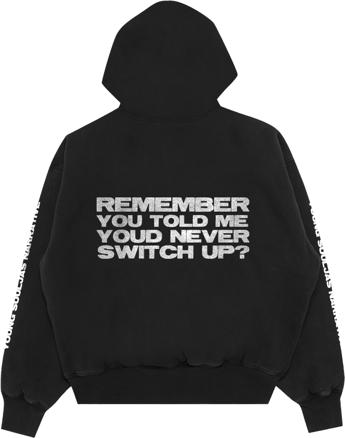 MADE FOR MORE - BLACK HOODIE