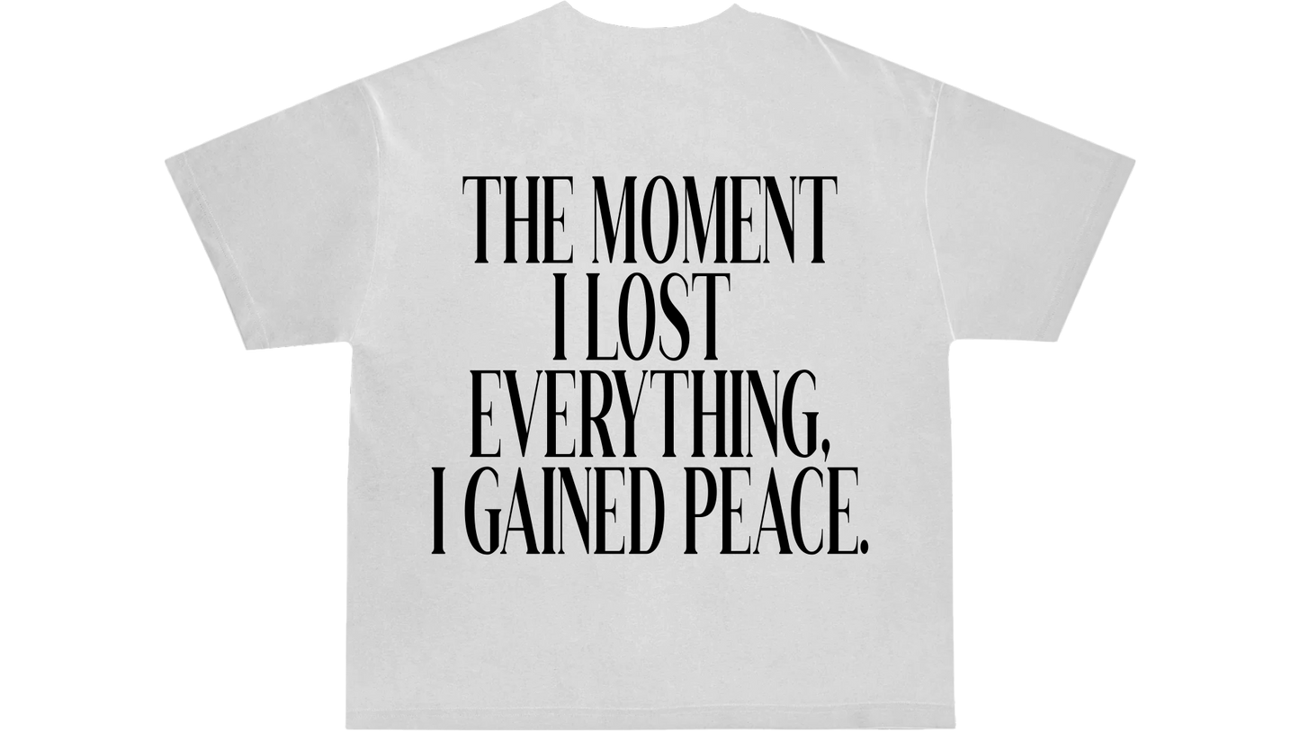 THROUGH THE THUNDER - WHITE TEE